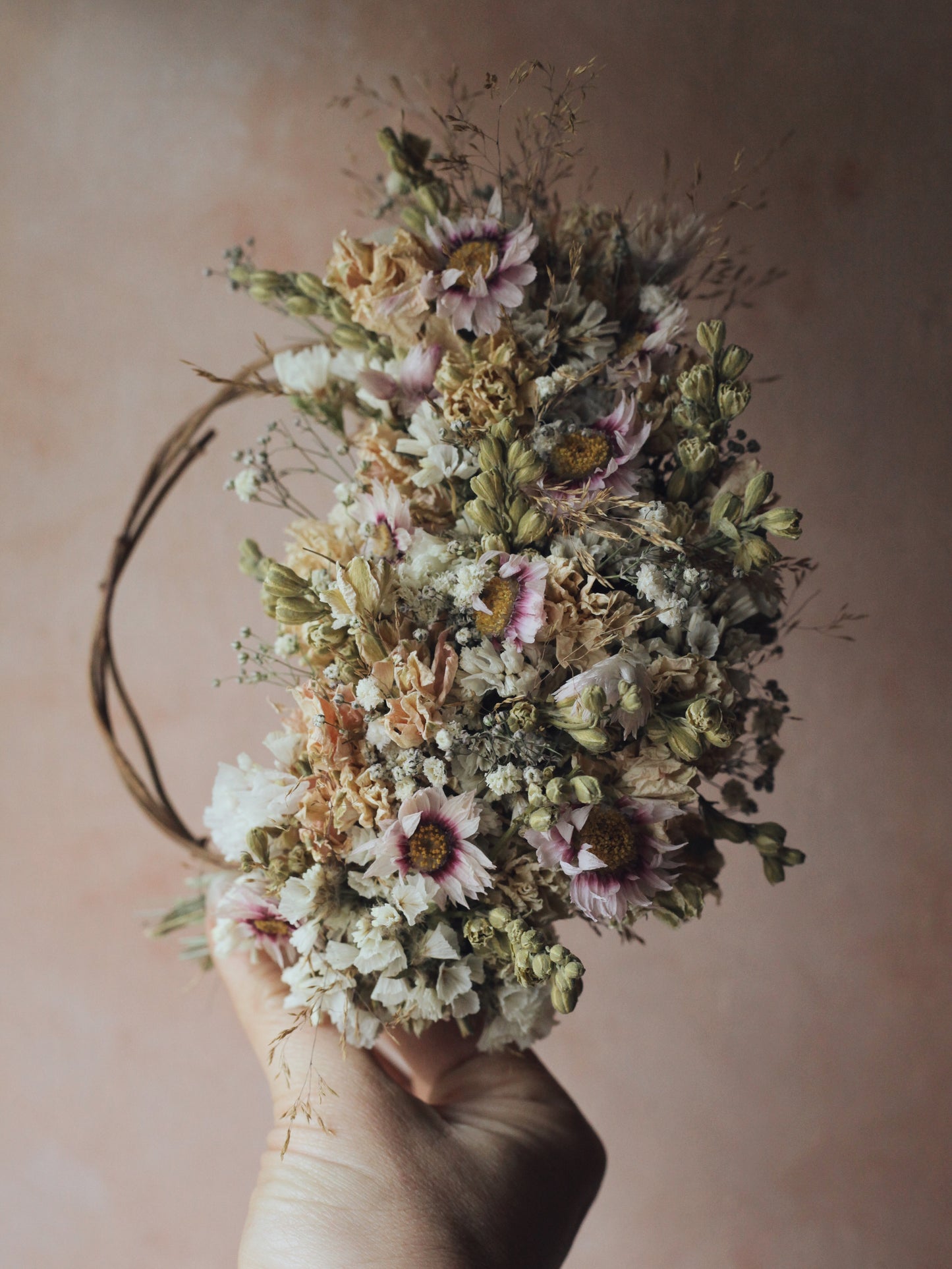 Bespoke half moon wreaths