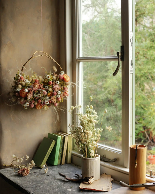 Bespoke half moon wreaths