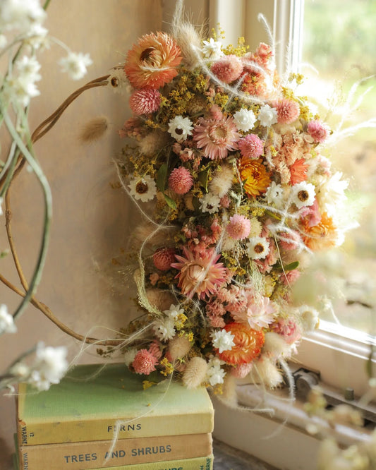 Bespoke half moon wreaths