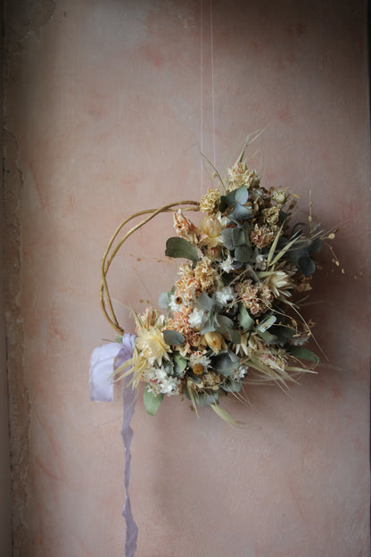 Bespoke half moon wreaths