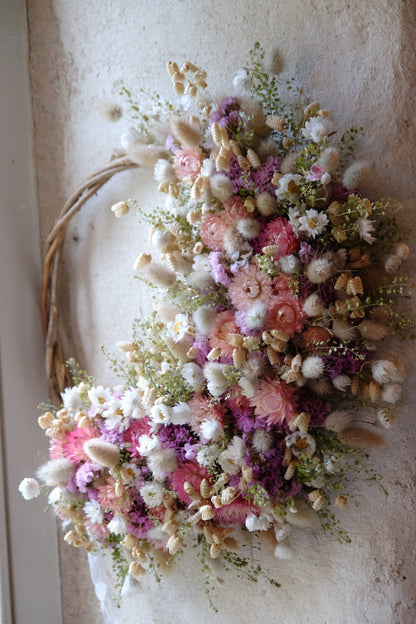 1:1 online handmade wreath tutorial