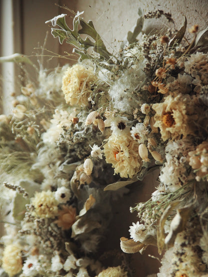 Artemis full moon wreath